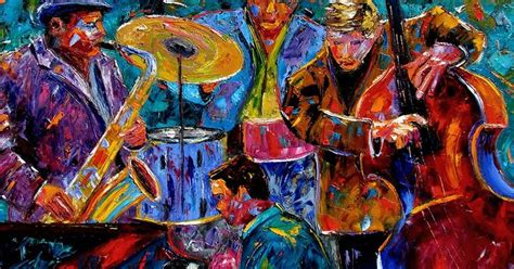 Debra Hurd Original Paintings AND Jazz Art: Abstract Jazz Music ...