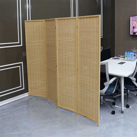 Yatai Bamboo Wooden Room Dividers And Folding Privacy Screens Panel