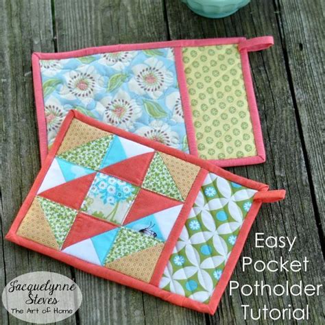 Easy Pocket Potholders Are Perfect For Any Kitchen Quilting Digest