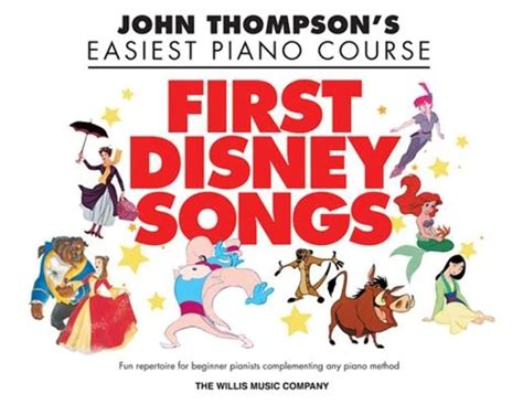 John Thompson S Easiest Piano Course First Disney Songs Lingua