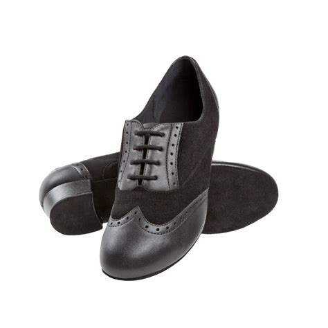 063 029 070 Soulier De Danse Talon 1 Bloc Semelle Suede CUIR SUEDE N