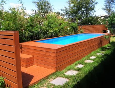 Small Above Ground Pools for Small Backyards | Ann Inspired