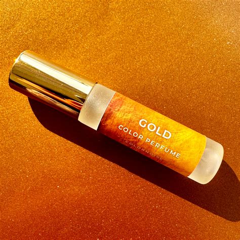 Gold Color Perfume