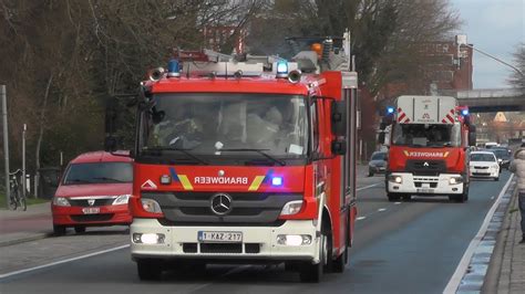 Brandweer Gent Met Spoed Naar Een Oms Melding In Gent Youtube