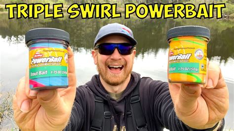 Triple Swirl Powerbait Trout Fishing Challenge Best Trout Powerbait