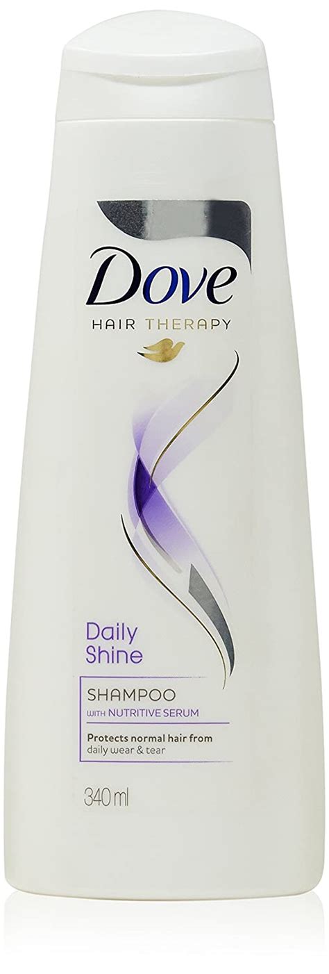 Dove Hair Therapy Daily Shine Shampoo 340ml Amazon In Beauty