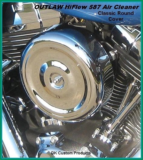 Harley Twin Cam Hiflow Air Cleaner Dk Custom Touring Dyna Softail