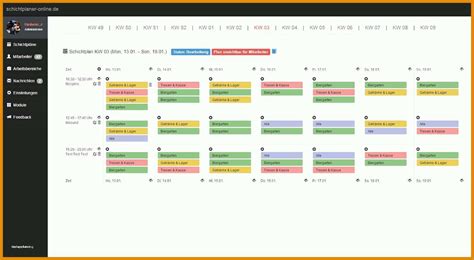 Tolle Arbeitsplan Erstellen Excel Muster Vorlagen Kostenlos