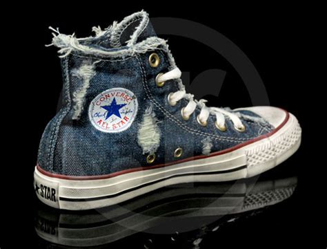 Converse Chuck Taylor All Star High Distressed Denim