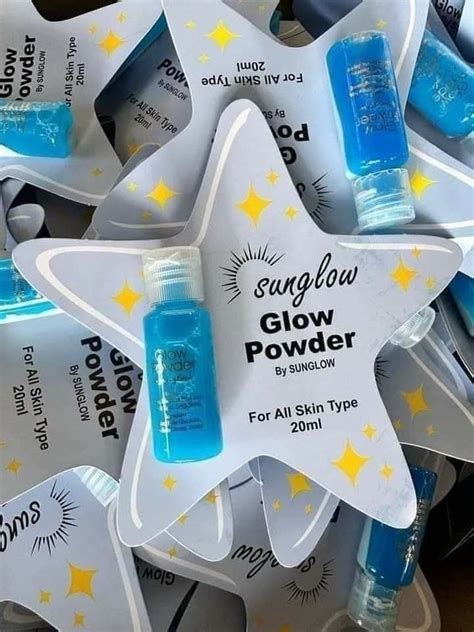 Sun Glow Powder Bedak Sejuk Beauty And Personal Care Face Face Care On Carousell