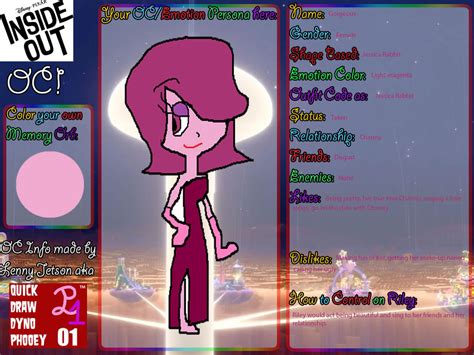 Inside Out Oc Gorgeous By Toongirl18 On Deviantart