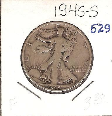 1945-S Walking Liberty Half - For Sale, Buy Now Online - Item #415378