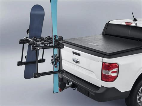 Genuine Ford Ski And Snowboard Carrier Converter For Hitch Mounted 4 Bike Carrier Yakima Vkb3z