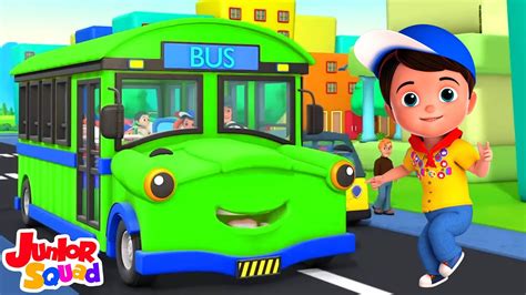 Roues sur le Bus Véhicules Routiers Rimes et Comptines pour Enfants