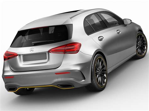 Mercedes a-class amg model - TurboSquid 1258902