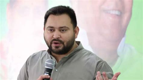 Tejashwi Yadav On Sanjay Singh Arrest Bjp Is Upset With The Good Work