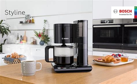 Bosch Styline Tka Gb Filter Coffee Machine Cups