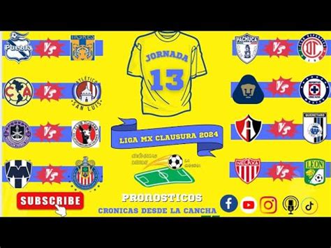 Pron Sticos Jornada Liga Mx Clausura Youtube