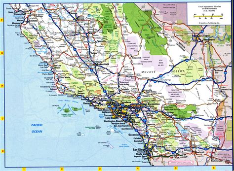 map of california roads and cities 6