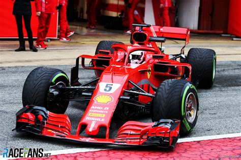 Sebastian Vettel Ferrari Circuit De Catalunya 2018 · Racefans