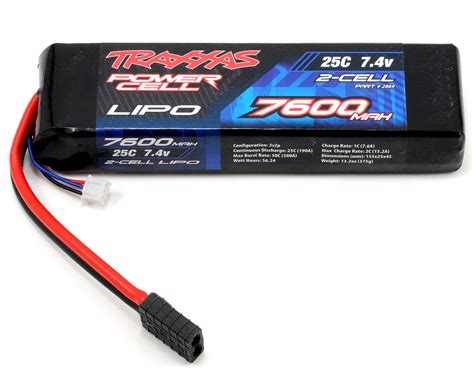 Traxxas S Power Cell C Li Poly Battery W Traxxas Connector V