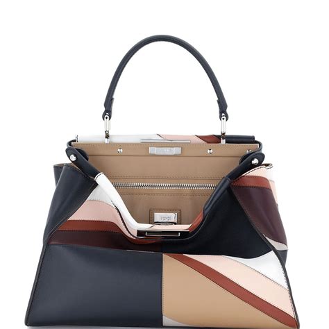 Fendi Fallwinter 2015 Bag Collection Featuring The Peekaboo Clutch Bag