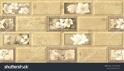 3d Seamless Ceramic Wall Tiles Design Stock Illustration 2274155699 Shutterstock