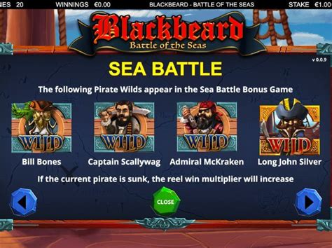 Blackbeard Battle Of The Seas Bulletproof Games Slot Review Free