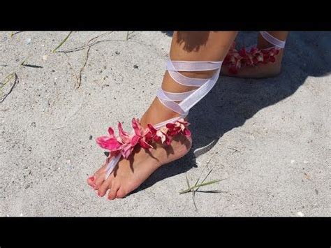 How To Make Barefoot Sandals Really Cool Idea For Those Of You Having A