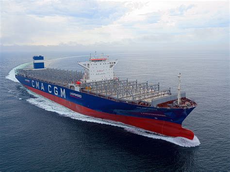 World S First Lng Powered Very Large Containership Delivered