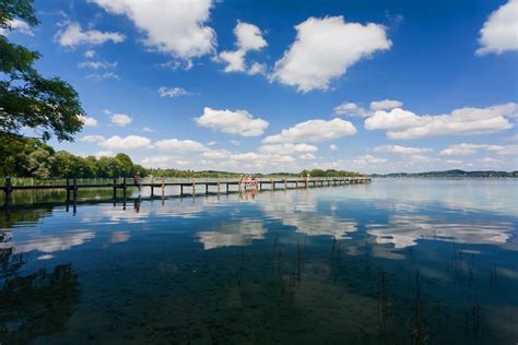 Bilder Wörthsee Wörthsee Badesteg In Bayern Deutschland