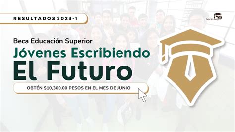 Beca Jóvenes Escribiendo El Futuro【resultados 2023 1】