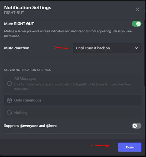 How To Mute Discord Notifications For Android And Ios Techlatest