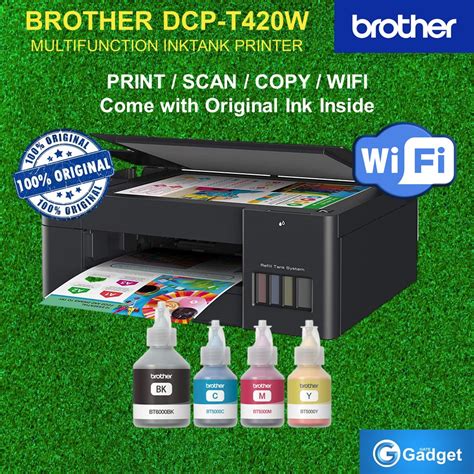 Brother DCP T420W Multi Function Print Copy Scan Wireless Inkjet Colour