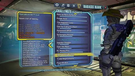 Borderlands 2 Cheat Engine Badass Rank