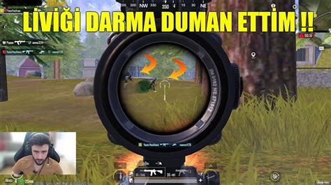 LİVİĞİ DARMA DUMAN ETTİM PUBG MOBİLE YouTube