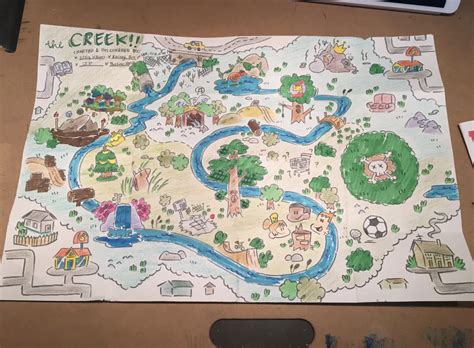 the map of the creek : r/CraigOfTheCreek