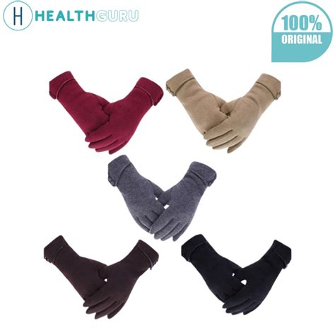 Healthguru Cotton Elegant Women Winter Glove Lady Winter Warm