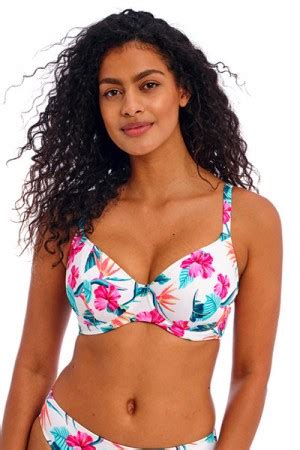 Freya Palm Paradise Underwire Plunge Bikini Top As