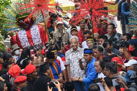 Ganjar Pranowo Blusukan Di Pademangan Jakarta ANTARA Foto