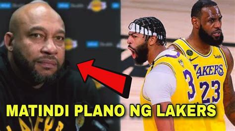 Lakers Daw Ang Mananalo Bukas Ayon Kay Coach Darvin Ham Dahil Kina