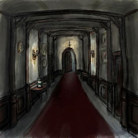 Dark Hallway Drawing - Dark Souls Hallway Drawing By Kdale93 On ...