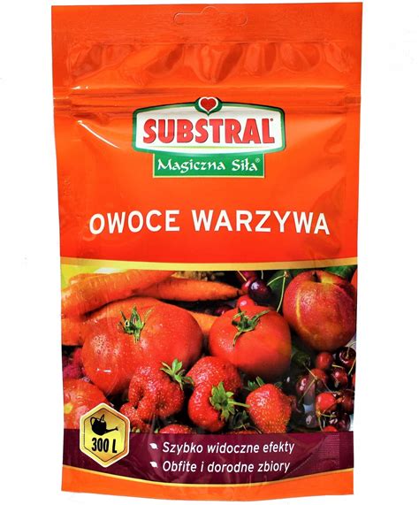 Nawóz Substral Magiczna Siła Owoce Warzywa Nawóz 300G Ceny i opinie