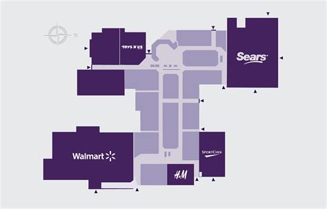 Regent Mall Floor Plan in Fredericton, New Brunswick