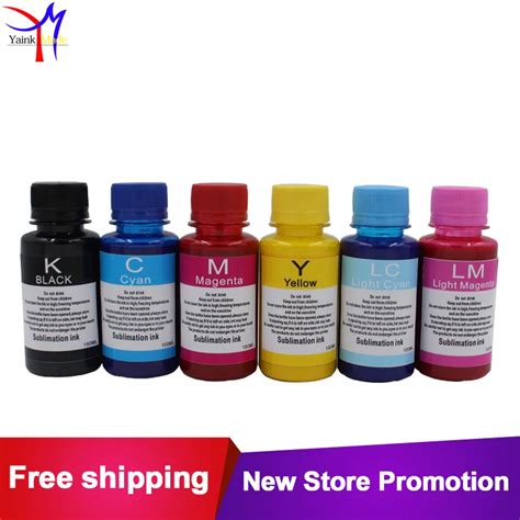 4 PK 100ML Refill Ink Kit Heat Transfer Ink For Epson L800 L801 L810