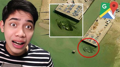 SHOCK KETEMU KEPITING RAKSASA MEMATIKAN DI GOOGLE EARTH YouTube