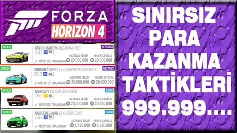 Forza Horizon Kolay Para Kasma Taktiği Sınırsız para kasma YouTube