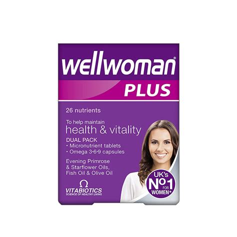 Vitabiotics Wellwoman Plus Omega 3 6 9