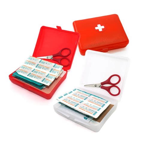 Red First Aid Kit Box T Paradize International Pte Ltd