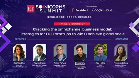 ET Soonicorns Summit 2023 Panel On How D2C Startups Can Adopt